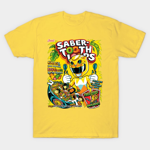 Sabertooth Loops T-Shirt by PrimePremne